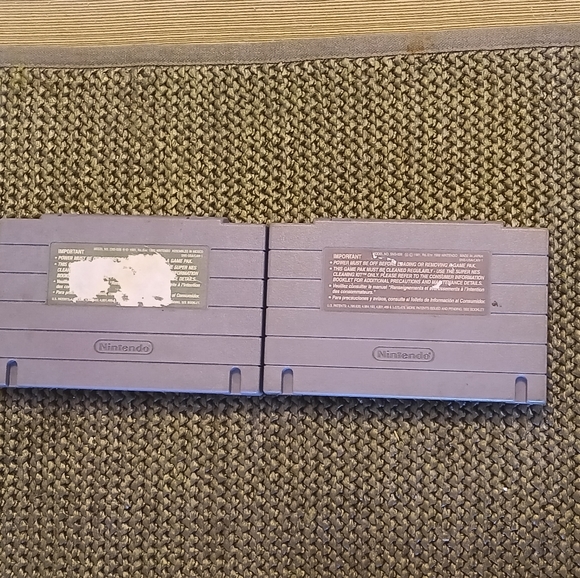 2 Super Nintendo games - Picture 2 of 2